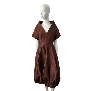 Brian Bailey Silk Taffeta Cocktail Dress